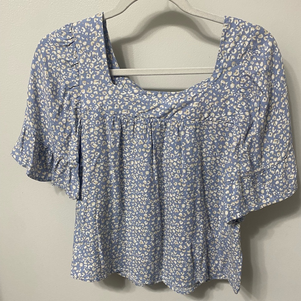 Blue blouse